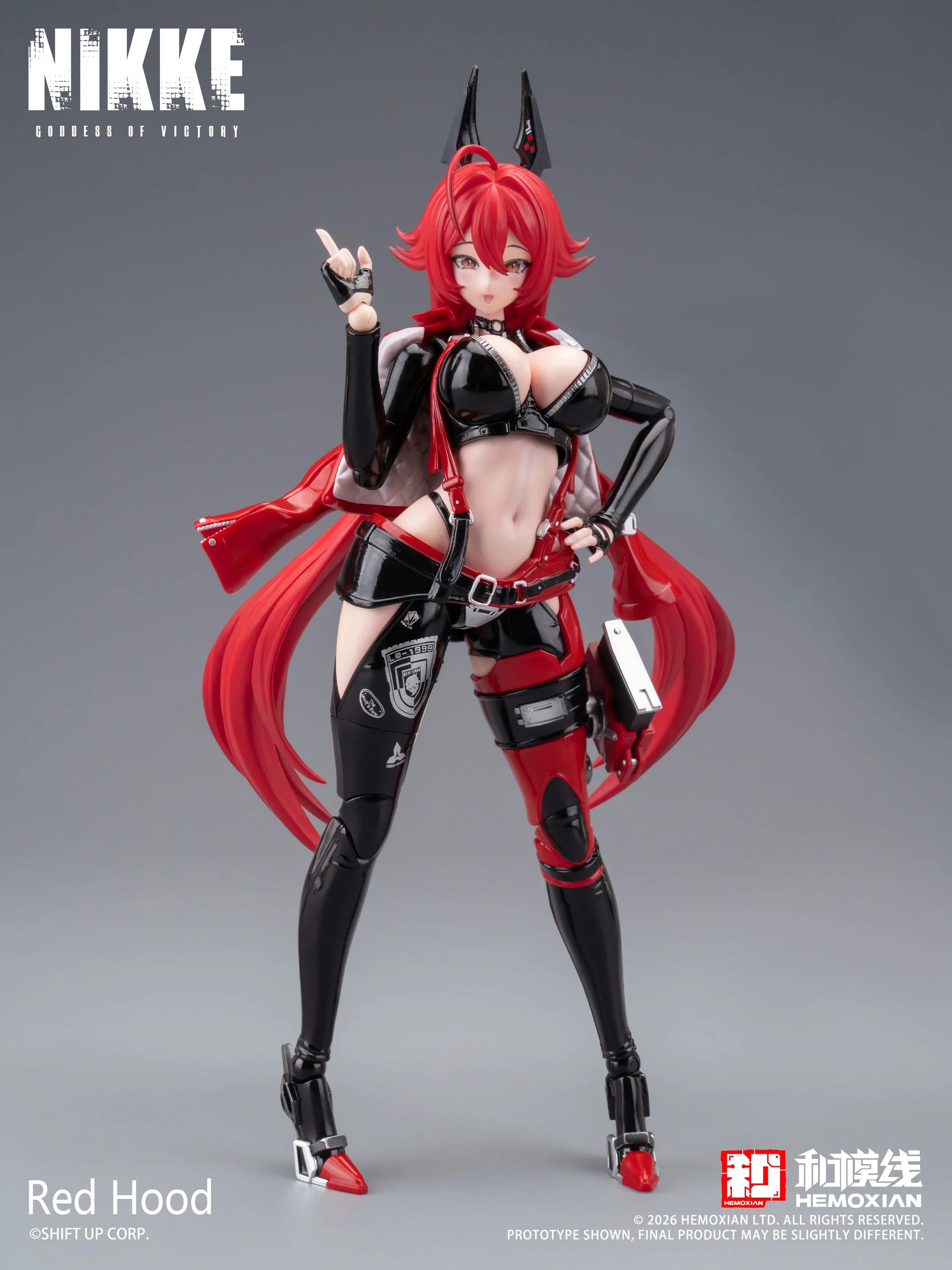 1/12 Red Hood Model Kit by Hemoxian (Goddess of Victory: NIKKE)