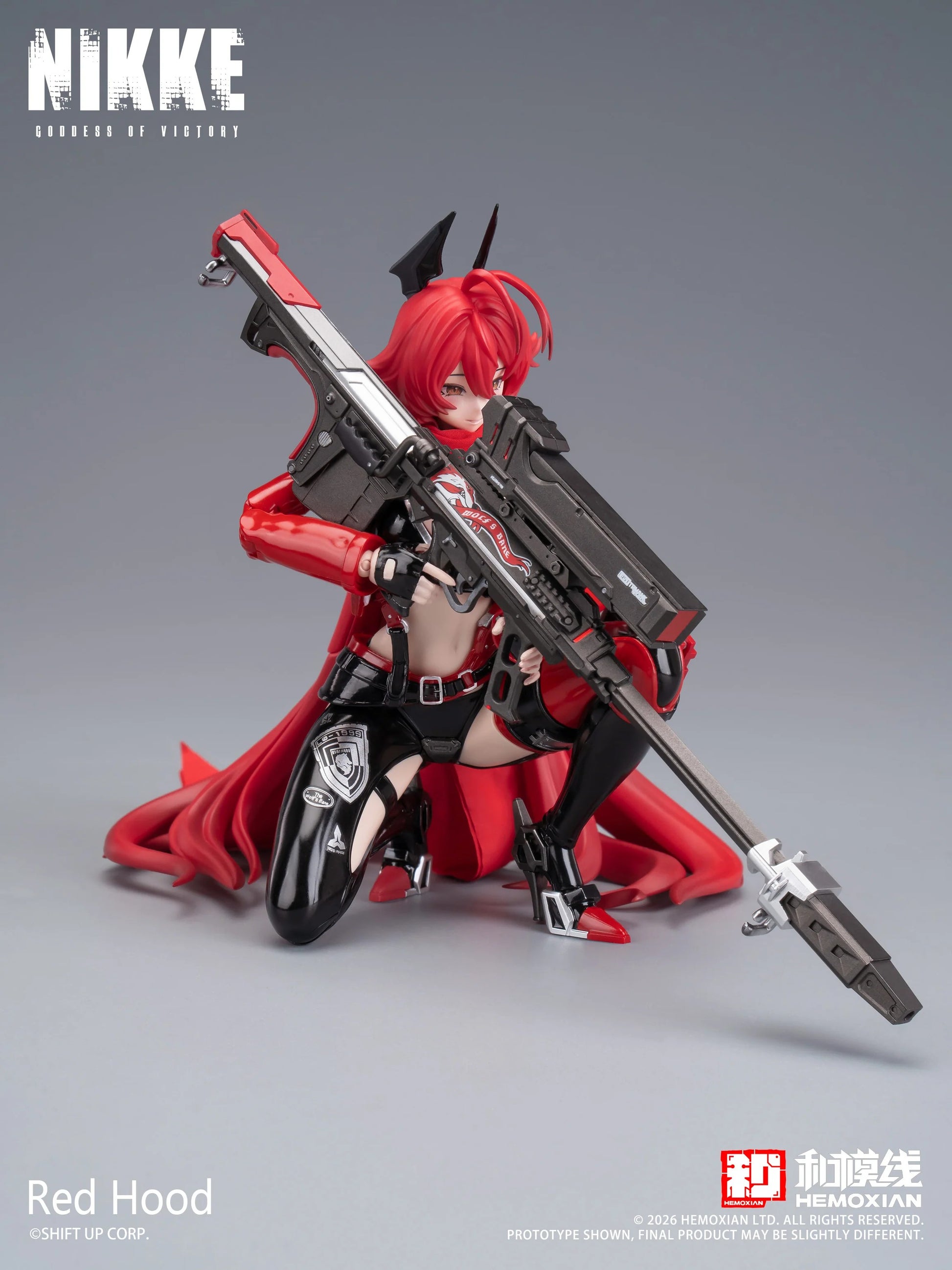 1/12 Red Hood Model Kit by Hemoxian (Goddess of Victory: NIKKE)