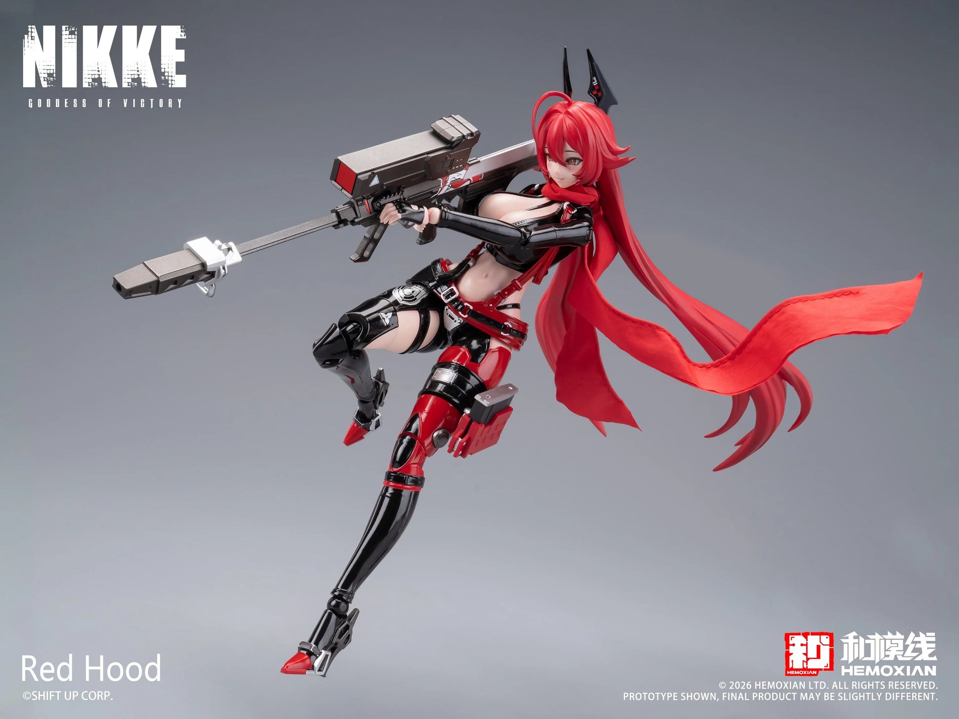 1/12 Red Hood Model Kit by Hemoxian (Goddess of Victory: NIKKE)
