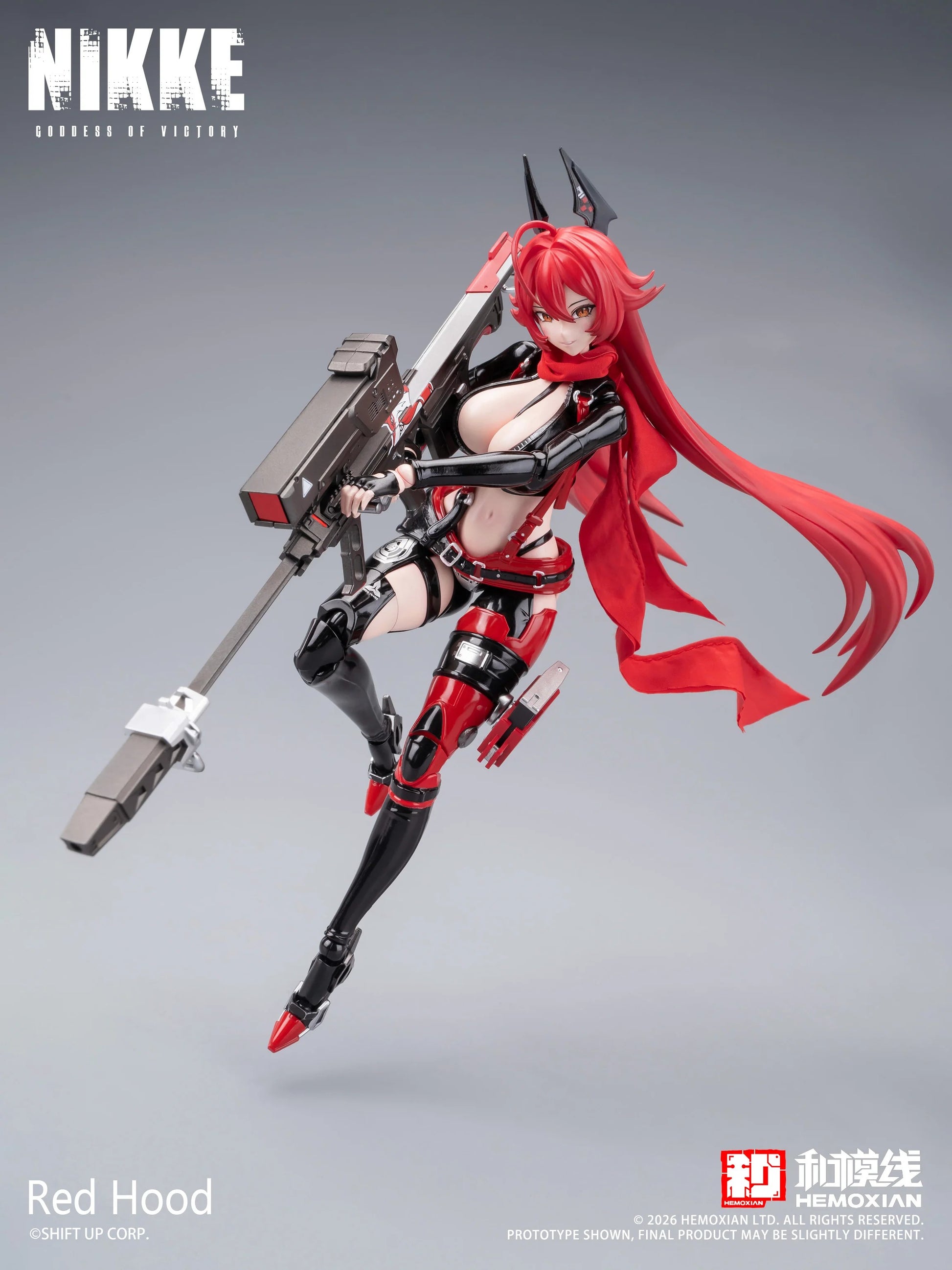 1/12 Red Hood Model Kit by Hemoxian (Goddess of Victory: NIKKE)