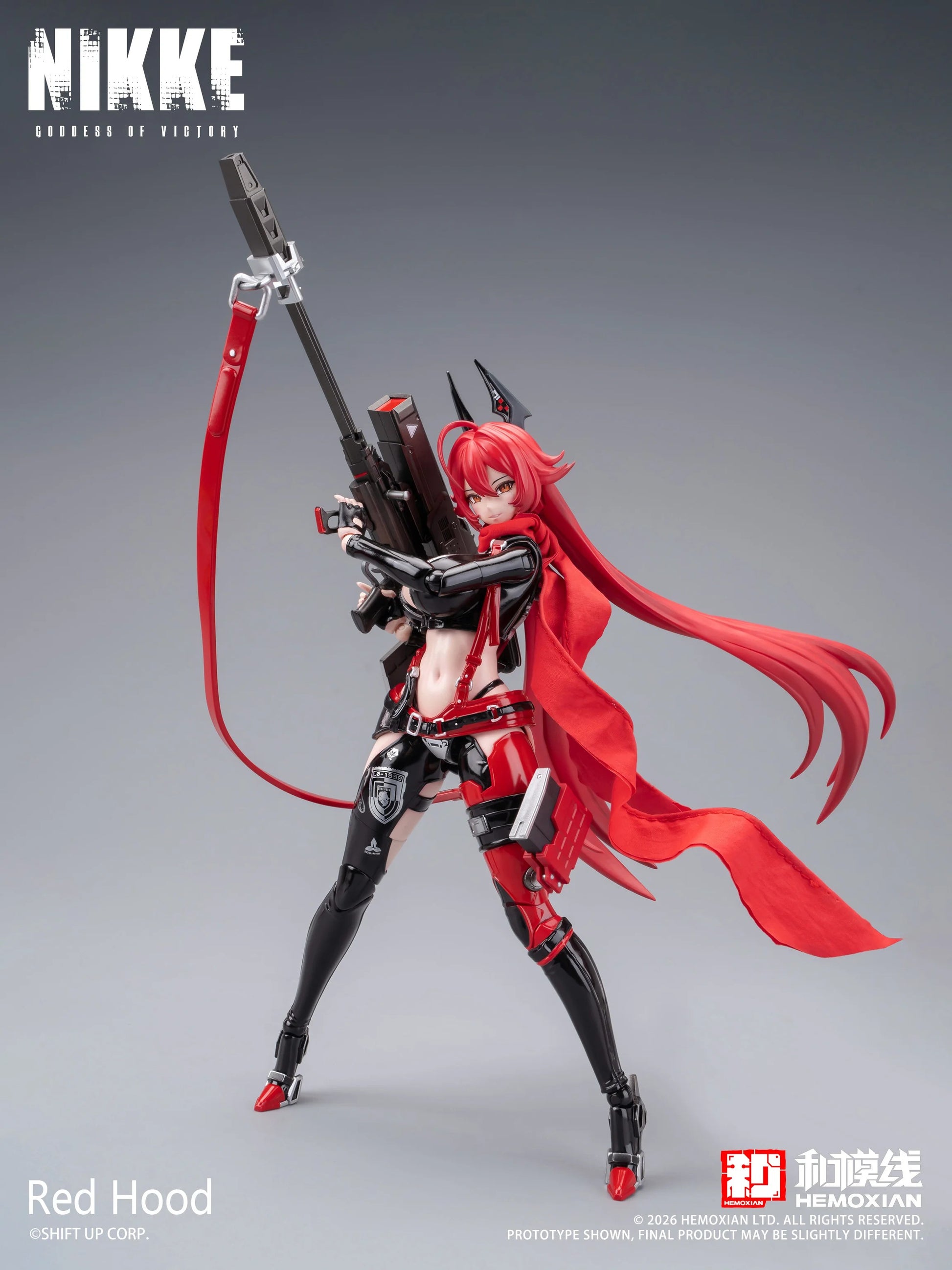 1/12 Red Hood Model Kit by Hemoxian (Goddess of Victory: NIKKE)