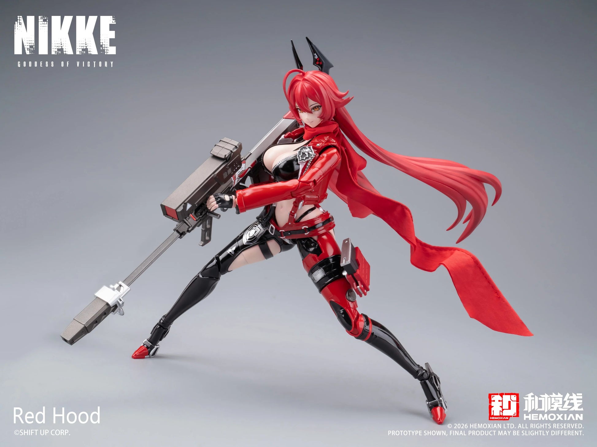 1/12 Red Hood Model Kit by Hemoxian (Goddess of Victory: NIKKE)