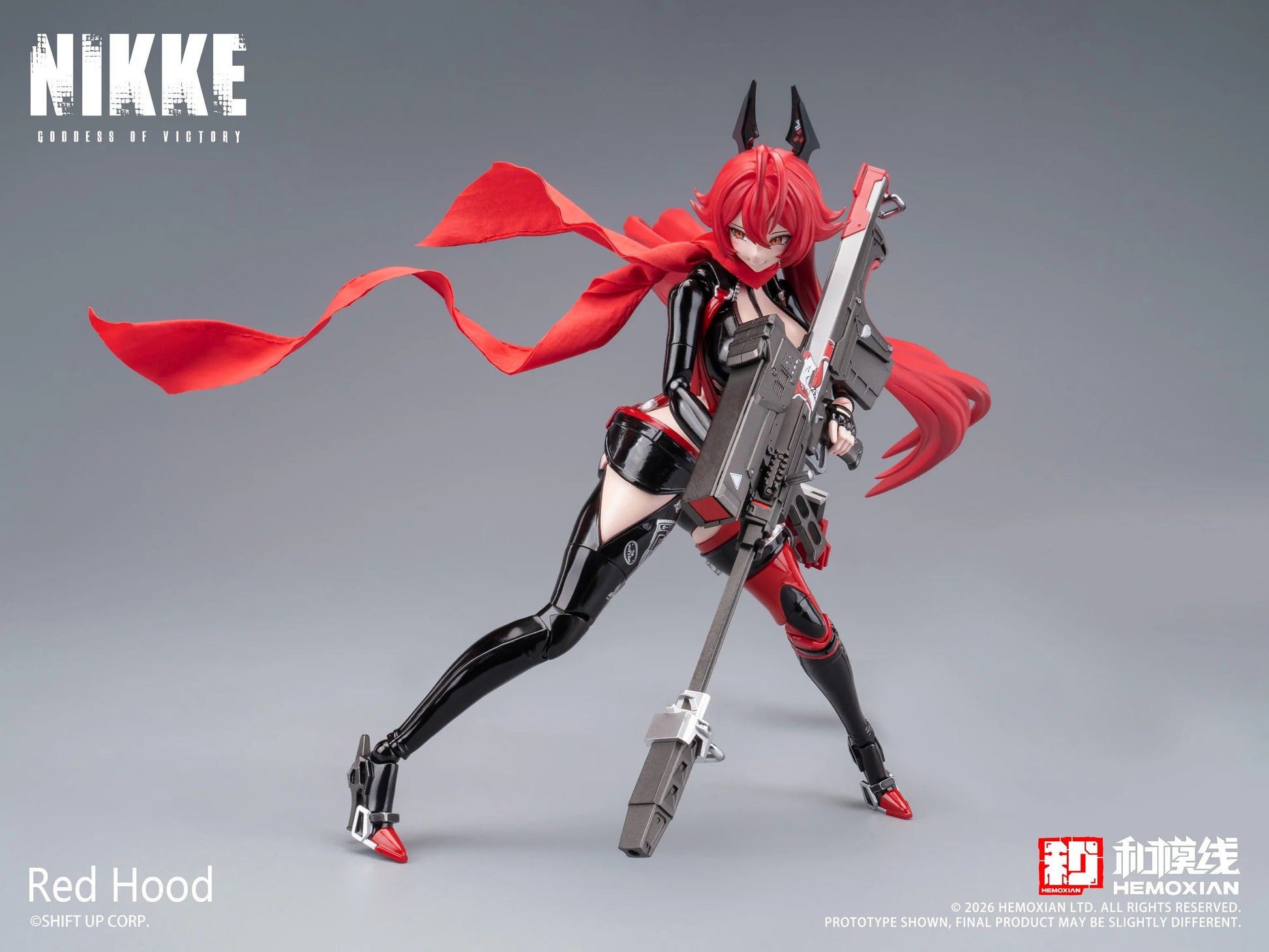 1/12 Red Hood Model Kit by Hemoxian (Goddess of Victory: NIKKE)