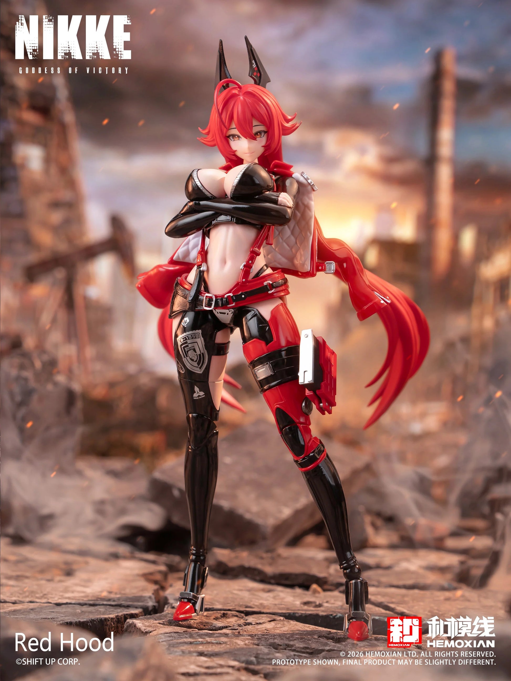 1/12 Red Hood Model Kit by Hemoxian (Goddess of Victory: NIKKE)