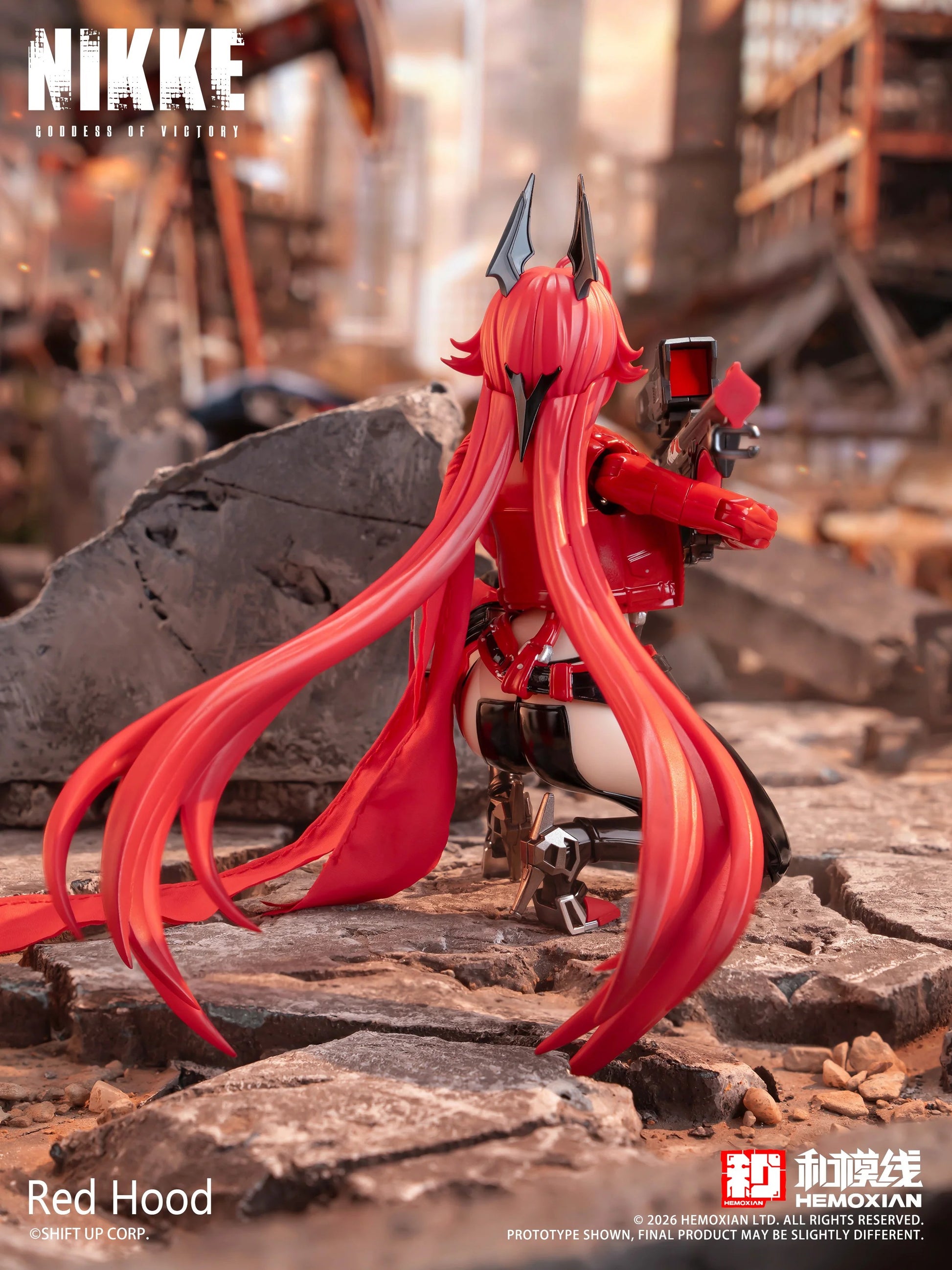 1/12 Red Hood Model Kit by Hemoxian (Goddess of Victory: NIKKE)