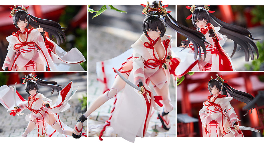 1/12 Sakura Uefuji Articulated Figure (Combat Shrine Maiden) - Box image