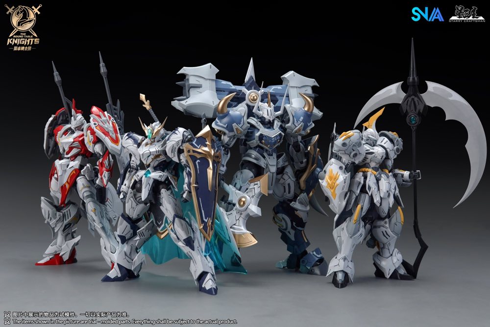 1/144 SC-010 Round Table Knight Furious Warhammer Galahad Model Kit