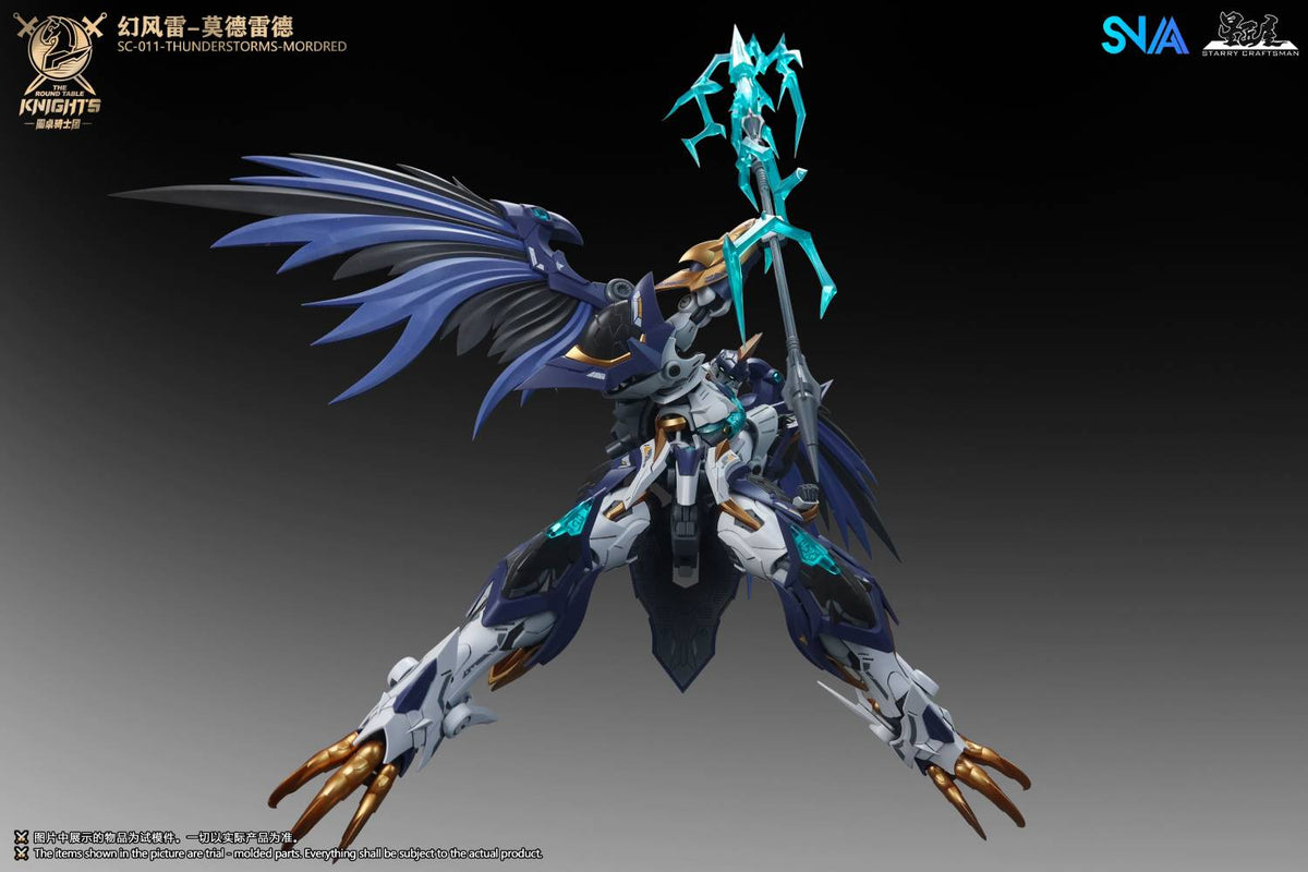 1/144 SC-011 Round Table Knight Thunderstorms Mordred Model Kit