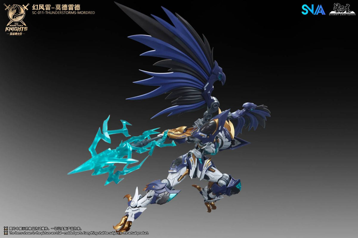 1/144 SC-011 Round Table Knight Thunderstorms Mordred Model Kit