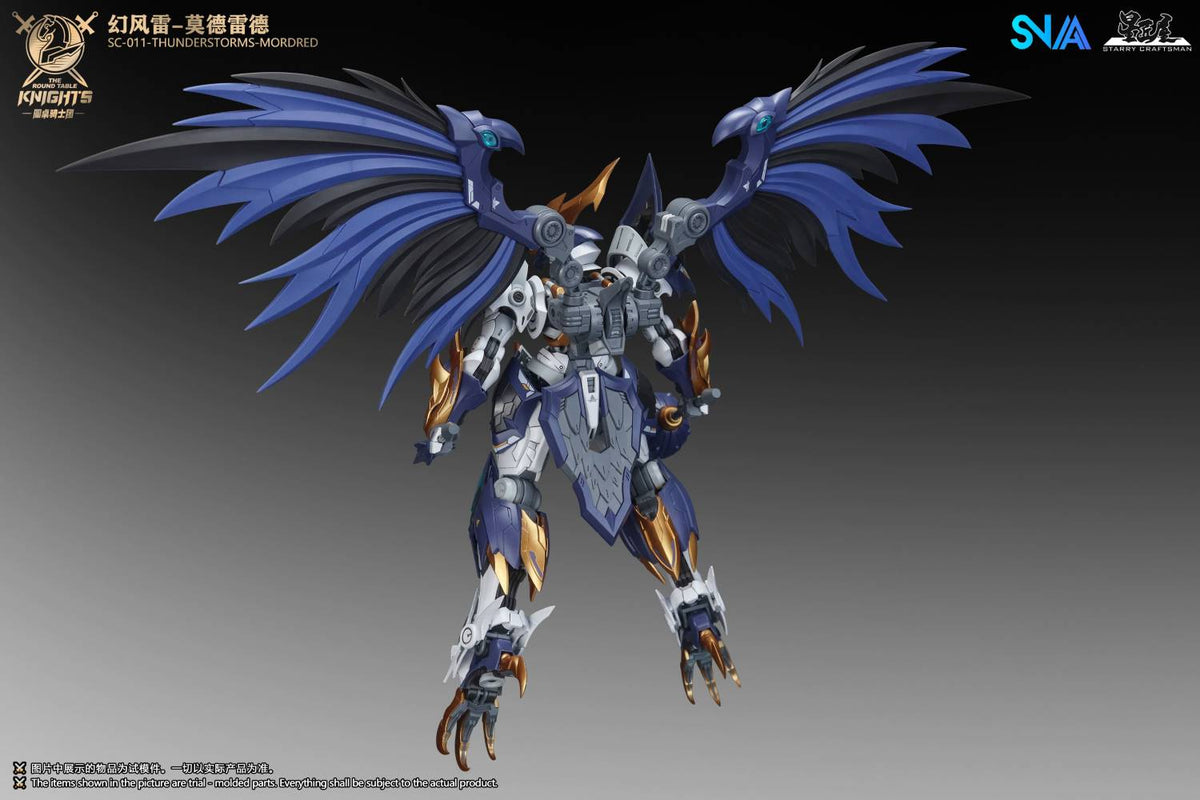 1/144 SC-011 Round Table Knight Thunderstorms Mordred Model Kit