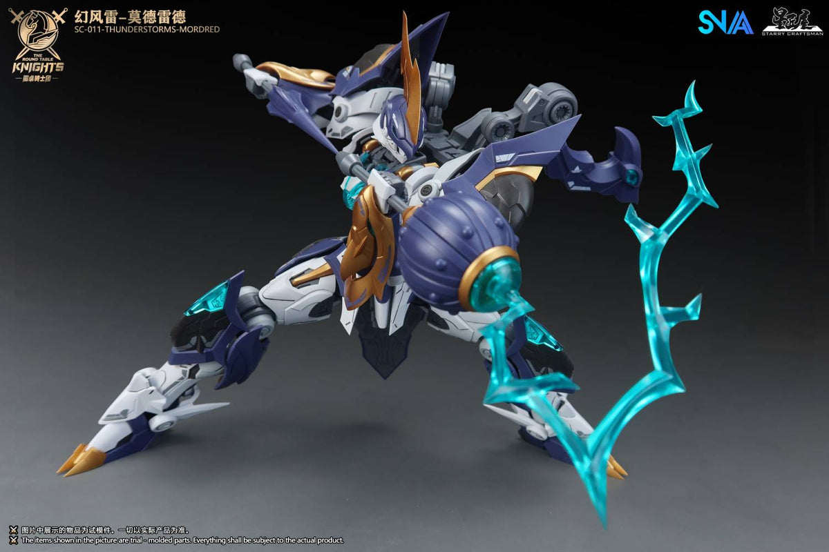 1/144 SC-011 Round Table Knight Thunderstorms Mordred Model Kit