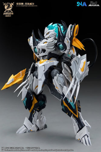 1/144 SC-012 Round Table Knight Rampage Lion Bedivere Model Kit - Box image