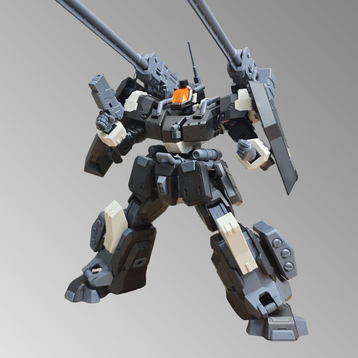 1/144 Ultra Action Trooper Series HOMER (Black Version) Model Kit Base, Thumbnail