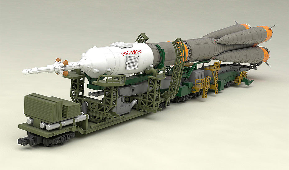 1/150 Soyuz Rocket & Transport Train Model Kit – Gundam Planet