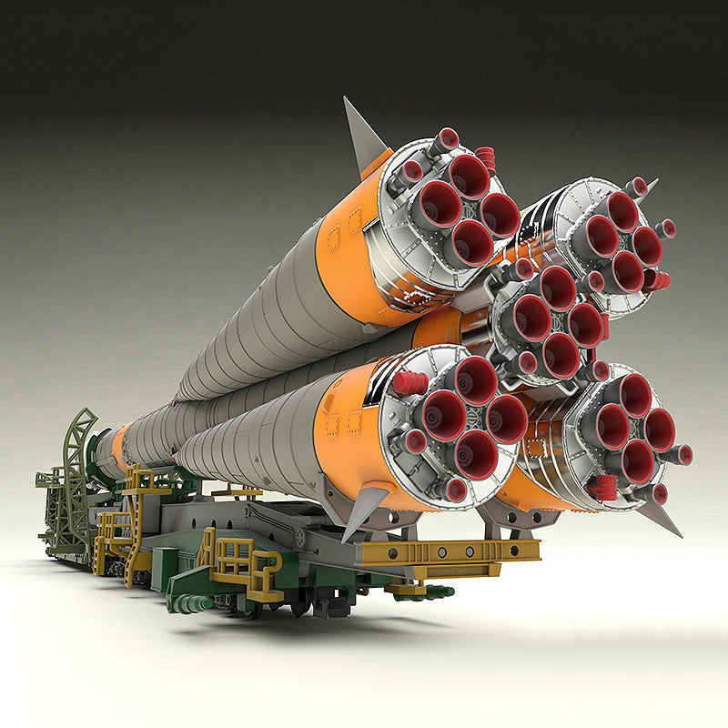 1/150 Soyuz Rocket & Transport Train Model Kit – Gundam Planet