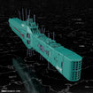 1/3000 Free Planets Alliance 13th Fleet Flagship Hyperion (Legend of the Galactic Heroes) 