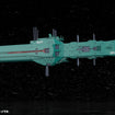 1/3000 Free Planets Alliance 13th Fleet Flagship Hyperion (Legend of the Galactic Heroes) 
