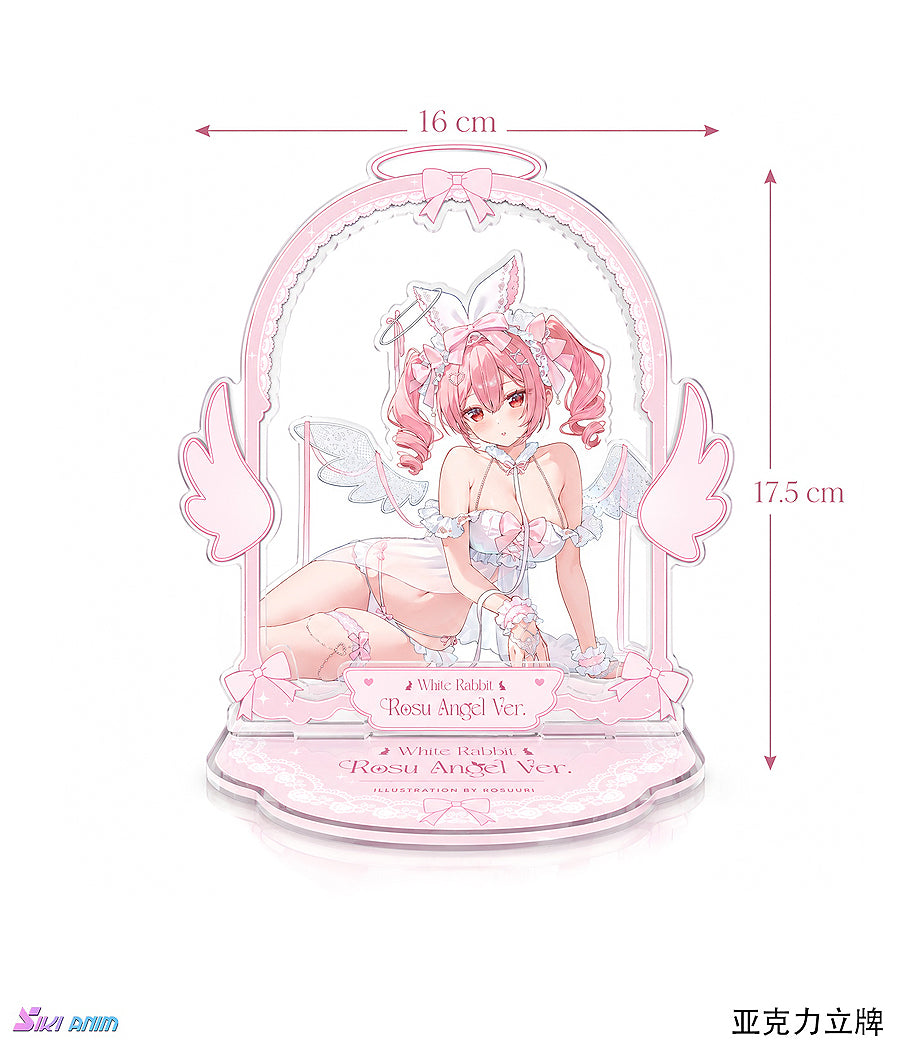 1/4 White Rabbit Rosu Angel Ver. Bonus Edition (Illustrated by Rosuuri)