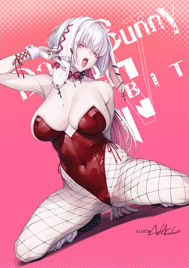 1/4 Yami Usagi-tan (Illustration by KurofudeANnA)