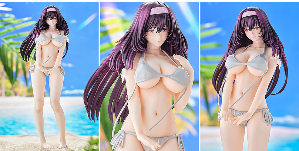 1/5 Sakura Tomoe Swimsuit Black Hair Wholesome Ver. (Toshi Tsutakaze Original) - Box image