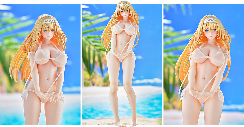 1/5 Sakura Tomoe Swimsuit Blonde Hair Wholesome Ver. (Toshi Tsutakaze Original) - Box image