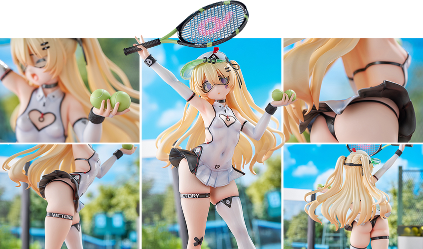 1/6 Bache: Showy Sports Star Deluxe Edition (Azur Lane) - Box image