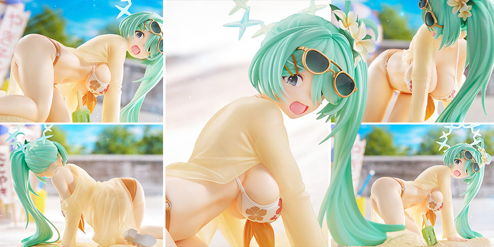 1/6 Hiyori: Swimsuit Memorial Lobby Ver. (Blue Archive) - Box image