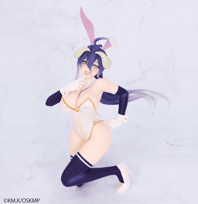 1/7 Carat Figure: Albedo Bunny White Ver. (Overlord)