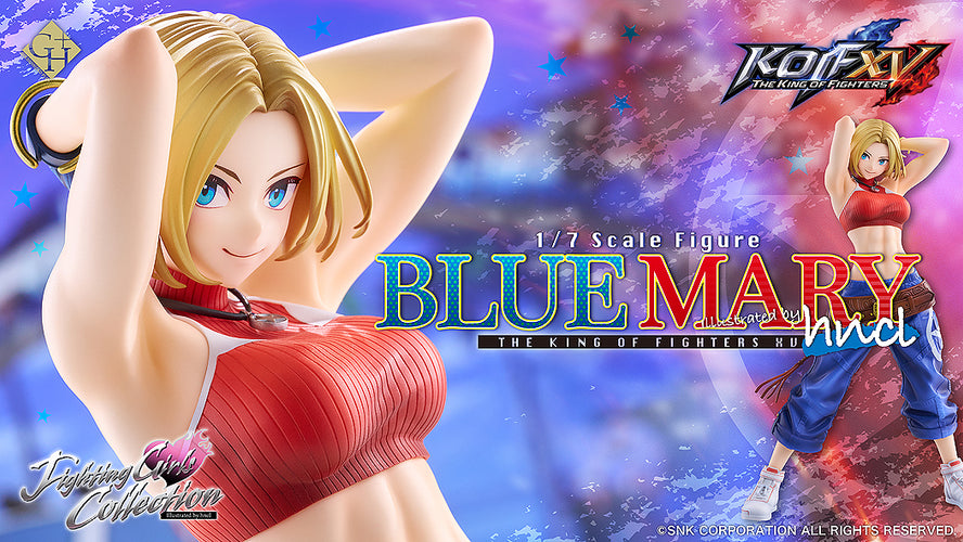 1/7 Fighting Girls Collection: Blue Mary Limited Edition (The King of Fighters XV) - Box image