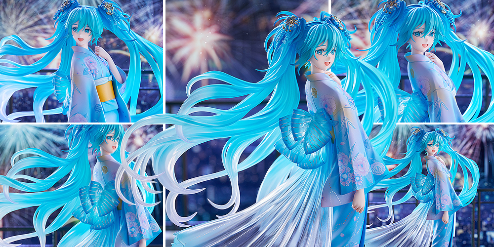 1/7 Hatsune Miku: Music & Fire Works Ver. - Box image