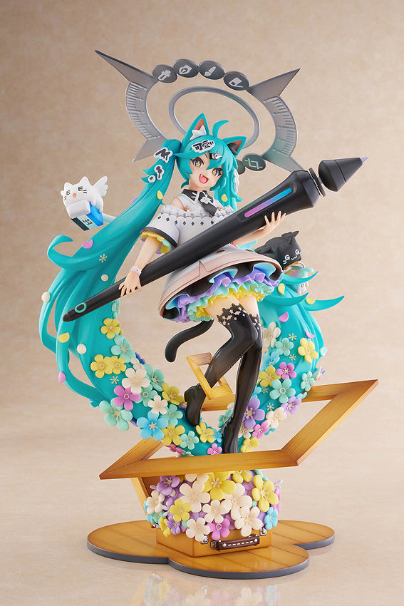 1/7 Hatsune Miku × Naoki Saito "My Figure Making!” The Painter Ver.