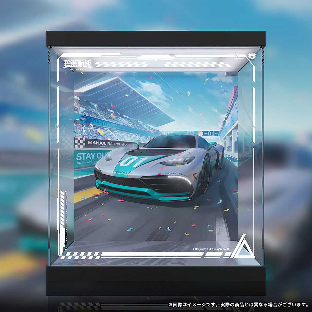 1/7 Shinano Moonlit Chrome Ver. LED Acrylic Display Base Bundled Special Edition (Azur Lane)