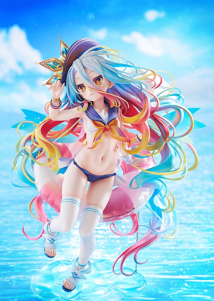 1/7 Shiro: Sailor Style Swimsuit Ver. (No Game No Life)