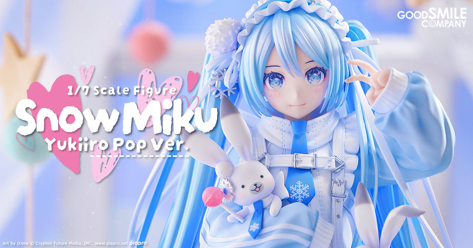 1/7 Snow Miku: Yukiiro Pop Ver. - Box image
