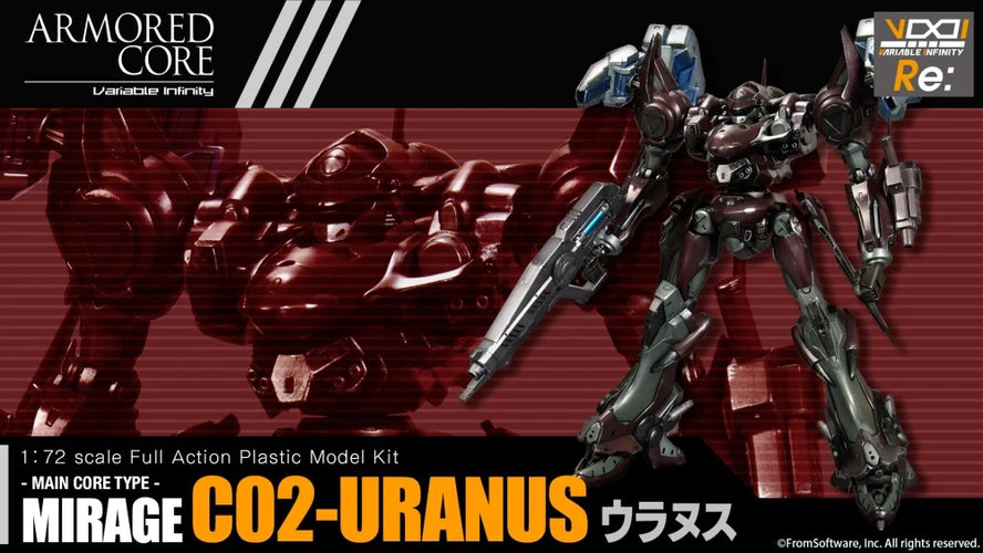 1/72 Mirage C02-URANUS (Armored Core 3) - Box image