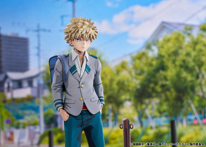 1/8 Katsuki Bakugo U.A. High School Uniform 2Dimensioning Ver. (My Hero Academia) - Box image