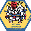Affea Sticker 10 ZZ Gundam 