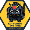 Affea Sticker 38 Gundam Mk-II Titans 