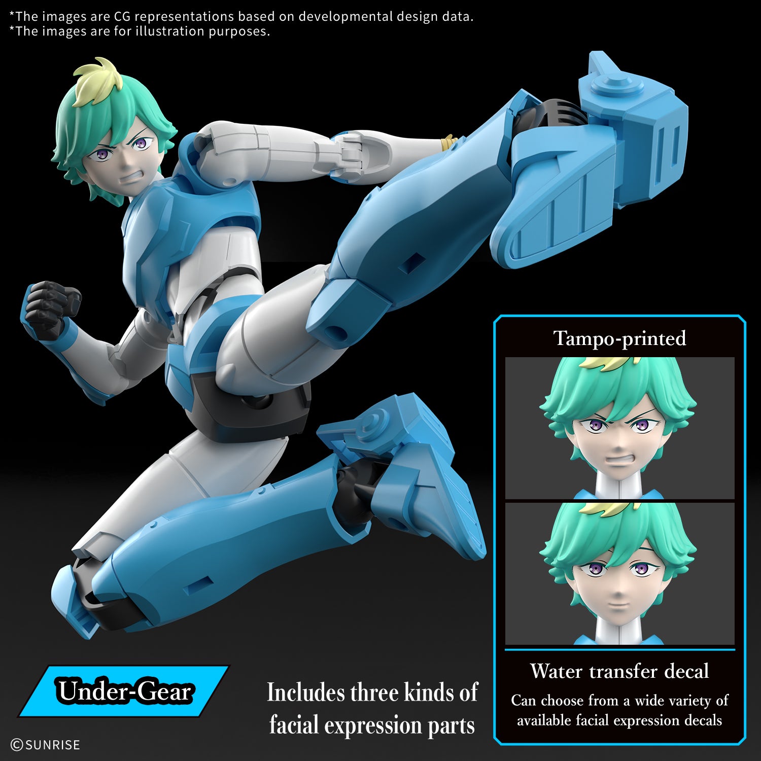 30MF Yoroi-Shinden Samurai Troopers Musashi of the Water