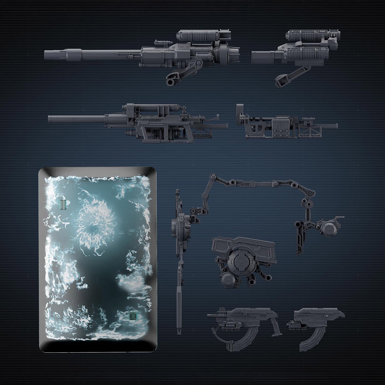 30MM Armored Core VI: Fires of Rubicon Weapon Set 08 Base, Thumbnail