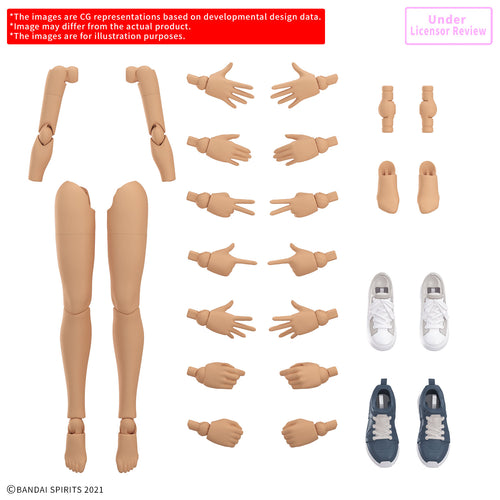 30MS Option Body Parts Arm Parts & Leg Parts [Color C] - Box image