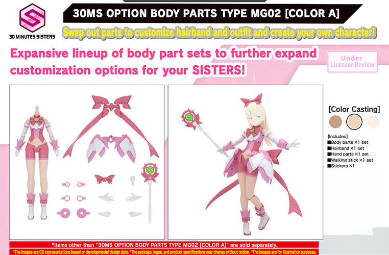 30MS Option Body Parts Type MG02 [Color A] - Box image