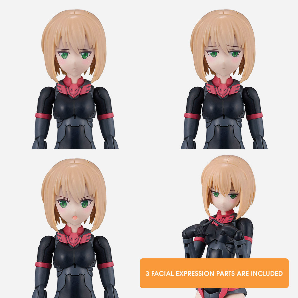 GUNDAM 30MS / 30 MINUTES SISTERS - Optional Face Parts Vol.1: 1Box (4pcs Set) Mo GUNDAM 30MS / 30 MINUTES SISTERS - Optional Face Parts Vol.1: 1Box (4pcs Set) Mo
