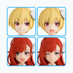 30MS Option Hairstyle & Face Parts Set (Juri Saijo/Natsuha Arisugawa) 30MS Option Hairstyle & Face Parts Set Juri Saijo/Natsuha Arisugawa, Base, Thumbnail