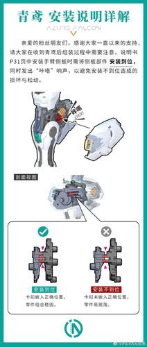 IN ERA+ RMD Azure Falcon Model Kit - Box image