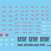 G-REWORK Decal M203 MG Gundam F91 Ver 2.0 