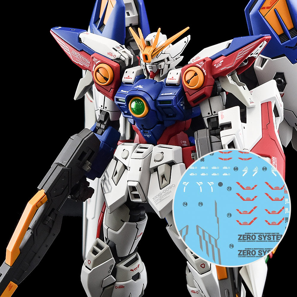 Zero Rework Round Image G-REWORK Decal RG43 RG Wing Gundam Zero – Gundam Planet
