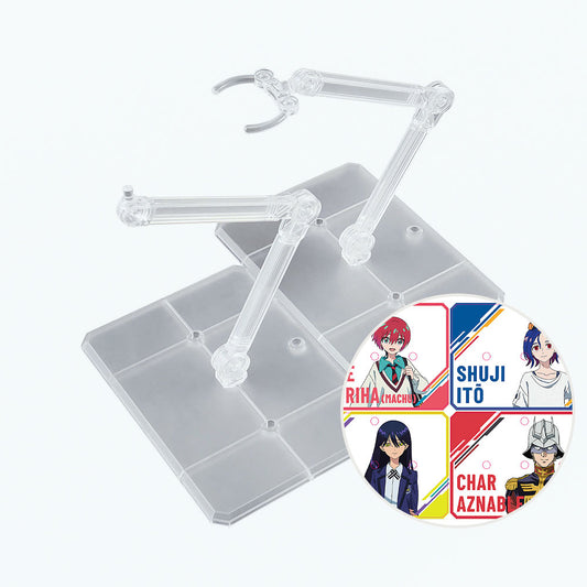 Action Base 7 Clear Mobile Suit Gundam GQuuuuuuX Sticker Set