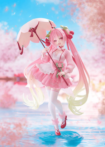 AMP+ Figure: Sakura Miku (Sakura Dress Ver.) - Box image