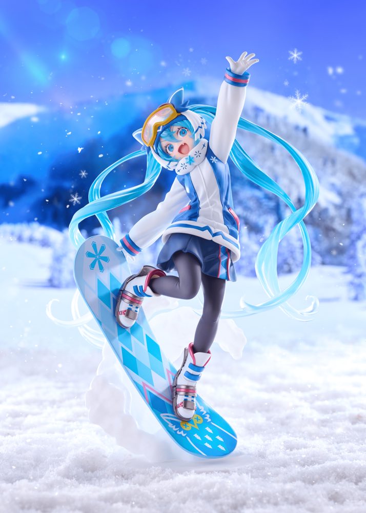 AMP+ Figure: Snow Miku (SNOW MIKU ALL STARS 2016 Ver.) (Hatsune Miku)